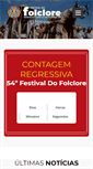 Mobile Screenshot of folcloreolimpia.com.br