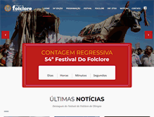 Tablet Screenshot of folcloreolimpia.com.br